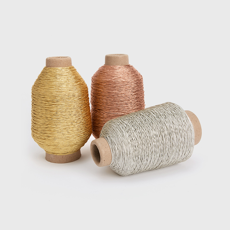 حبل معدني من الفضة النقية من النوع ST للنسيج والتطريز